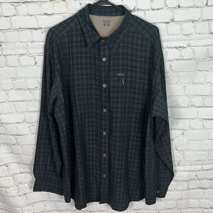 Columbia Sportswear Men’s Premium Long Sleeve Buttoned Flannel  - Large